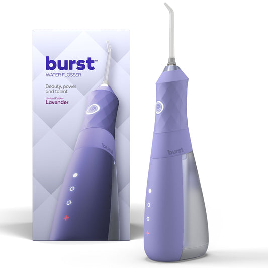 Cordless Water Flosser, 3 Flossing Modes, 80-Day Battery, Lavender