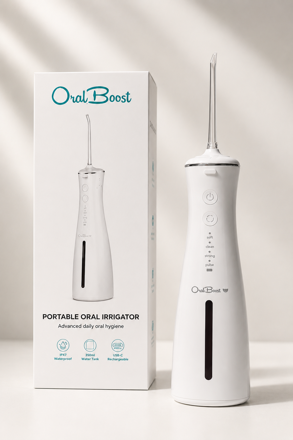 OralBoost Water Flosser | Irrigador Bucal Profesional
